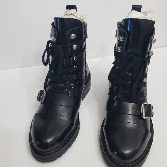 ALLSAINTS DONITA LEATHER LUG SOLE BOOT - Picture 3 of 13